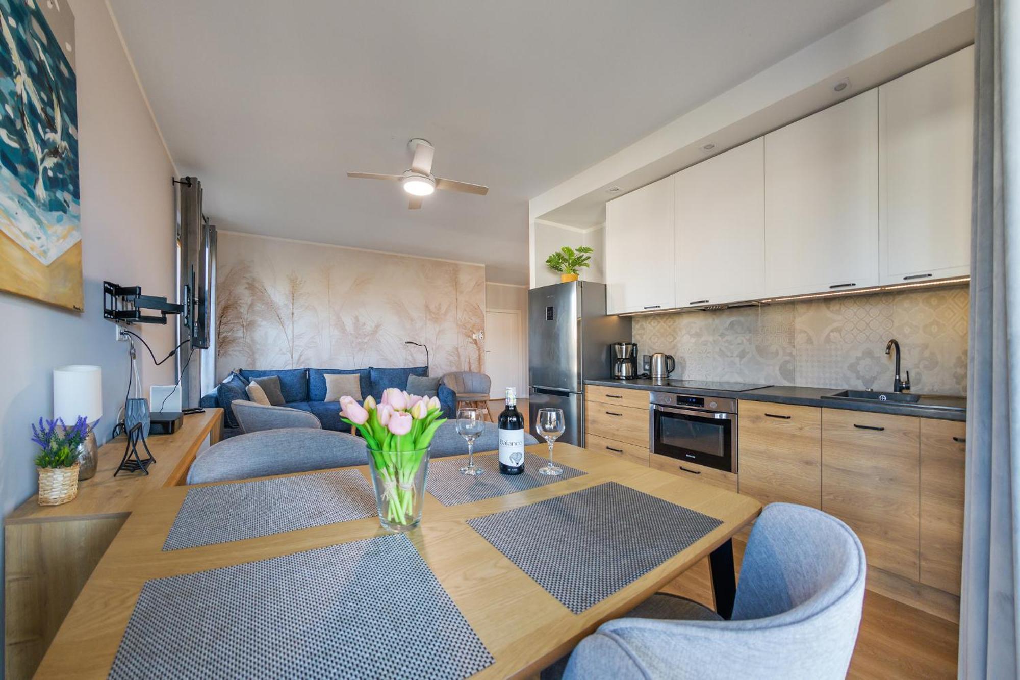 Amber Baltic Apartment Gdansk Bagian luar foto