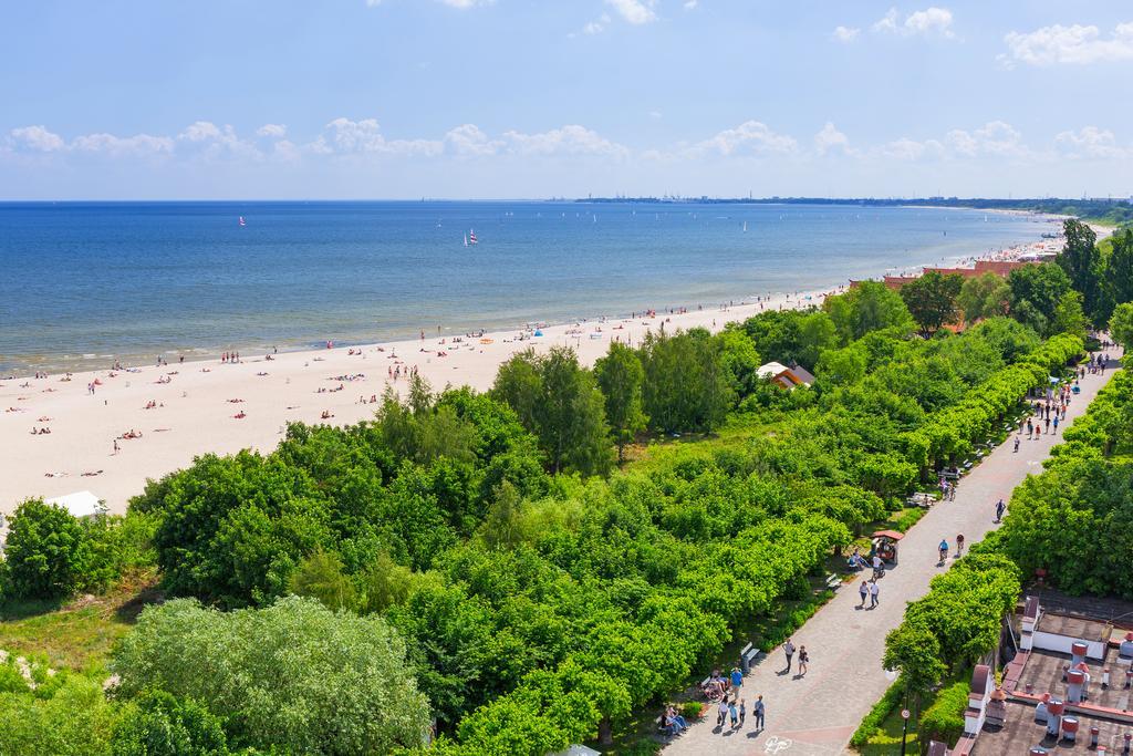 Amber Baltic Apartment Gdansk Bagian luar foto